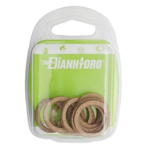 ปะเก็นหนังแบน5ก้อนสำหรับระบบแก๊ส PVC/NBR/EPDM/ยางพร้อมกระดาษขนาด44.5x36x2มม. 1 "1/2" - Product Image 1