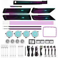 Kit d'éclairage intérieur de voiture pour Land Rover Range Rover Sport 2014-2022, lumière ambiante dynamique, style matrice de points colorée