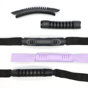Poignées de sac à outils en sangle de 146 mm et 130 mm, accessoires durables en plastique pour sacs, options de couleur noire personnalisées - Product Image 4