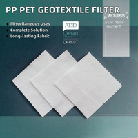 Géotextile non tissé en polypropylène (PP) industriel avec taille personnalisable et garantie de 5 ans