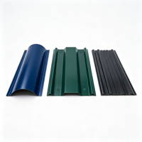 Tôle de Toiture Métallique Ondulée Prélaquée Z150 PPGI Prix Usine 0.10-1.3mm pour Construction de Maisons