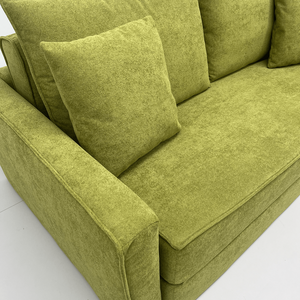 Vente en gros de <span class=keywords><strong>canapé</strong></span>-lit nordique moderne en mousse haute densité 2 3 places pour le salon canapés compressés verts <span class=keywords><strong>canapé</strong></span>-lit <span class=keywords><strong>convertible</strong></span> - Product Image 5
