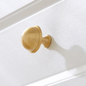 真鍮製キッチン引き出しプルノブ家具金物キャビネットドアハンドルの製造カスタマイズ - Product Image 5