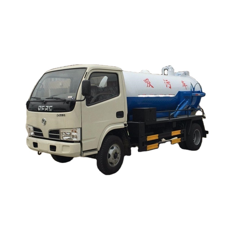 Dongfeng небольшой всасывающий танкер 6000 литров 4x2 вакуумный насос мини-канализационный танкер для продажи