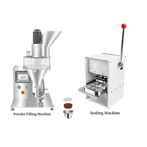 Machine de scellage semi-automatique pour capsules de café <span class=keywords><strong>Nespresso</strong></span> en plastique rigide thermoscellé FillinMachine - Product Image 1