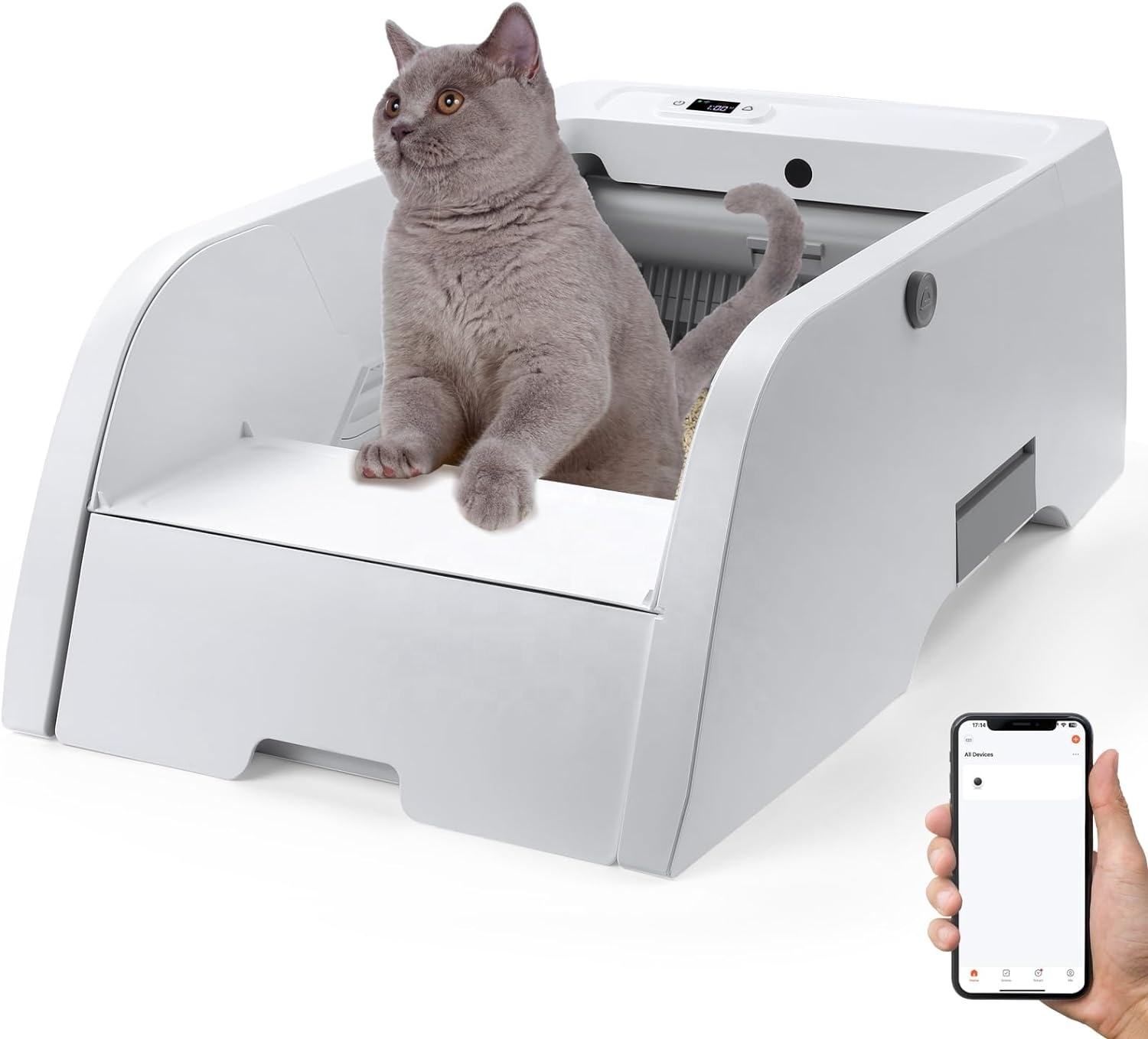 Best Selling Smart Cat Litter Boxes Advanced Pet Toilet Solutions