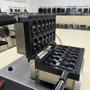 Máy làm bánh Taiyaki thương mại hình gấu nhỏ, máy làm bánh quế hình gấu, máy làm bánh quế chống dính - Product Image 5