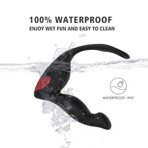 جهاز تدليك البروستاتا عن بعد 3 في 1 من AMI مع 9 أنماط اهتزاز وحلقة قضيب قوية وهزاز للرجال كألعاب جنسية شرجية - Product Image 5