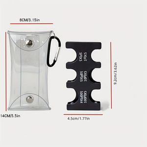 <span class=keywords><strong>Porte</strong></span>-<span class=keywords><strong>monnaie</strong></span> portable HotSale avec compartiment pour cartes, pochette transparente en PVC, rangement pour pièces <span class=keywords><strong>de</strong></span> <span class=keywords><strong>monnaie</strong></span>, petit portefeuille quotidien au design élégant - Product Image 3