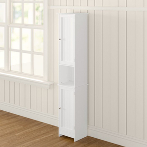 2023 Luxury Wood American Shallow Narrow <strong>Bathroom</strong> Furniture Thin <strong>Tall</strong> Shelf <strong>Storage</strong> Cabinet for <strong>Bathroom</strong> with Ample <strong>Storage</strong> - Product Image 3