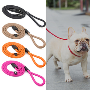 Großhandel Hochwertige <span class=keywords><strong>Nylon</strong></span> Traktion sseil Verschleiß feste Slip Lead Training Hunde leine Personal isierte Komfortable Outdoor-Print - Product Image 3