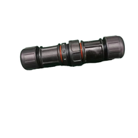 Connecteur de câble étanche IP68 M12 3 broches à souder, en laiton, 8A, pour éclairage LED extérieur et montage sur panneau PCB