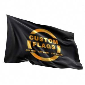 Meilleur prix, drapeaux d'intérieur personnalisés de toutes les nations, fanions avec logo personnalisé, drapeau en polyester, drapeau du Sénégal, bannière personnalisée - Product Image 6