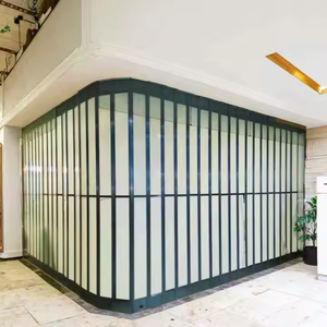Porte <span class=keywords><strong>de</strong></span> sécurité en polycarbonate cristallin moderne, à double pliage, transparente, en PC, ouverture latérale électrique, haute qualité, villa, <span class=keywords><strong>garage</strong></span> - Product Image 3