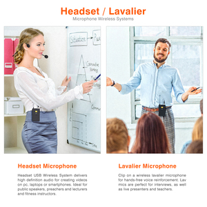 ไมโครโฟนไร้สายสำหรับการสตรีมมิ่งบน K031B ของ <span class=keywords><strong>FIFine</strong></span> ไมโครโฟนตั้งโต๊ะแบบมีพอดคาสต์ลาวาเลียร์ไมโครโฟนไร้สายมีปกแบบรอบทิศทาง - Product Image 4