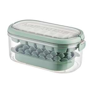 Molde para Paletas de Hielo Redondas de 8 Cavidades Wishome, Fondo Suave de PP+PET, Apto para Alimentos, con Asa, Bandeja para Congelar Paletas Caseras - Product Image 4