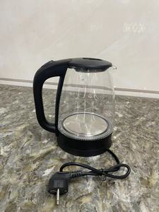 Bouilloire électrique en verre 2L avec bouton poussoir pour faire bouillir l'eau, marque chinoise, appareil de cuisine domestique - Product Image 6