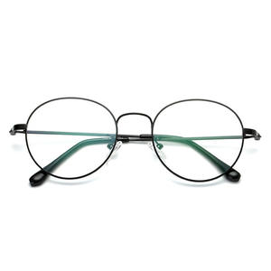 กรอบแว่นตาทรงกลม V1-1930 แบบเต็มกรอบ สำหรับทุกเพศ ป้องกันรังสียูวีและแสงสีฟ้า เลนส์เปลี่ยนได้ เลนส์อะคริลิก ผลิตที่ไถโจว - Product Image 1