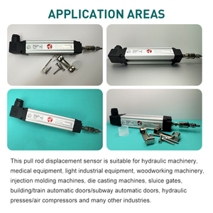 Sensore Trasduttore di Posizione Lineare, Misuratore di Spostamento Lineare, Potenziometro LWH - Product Image 5
