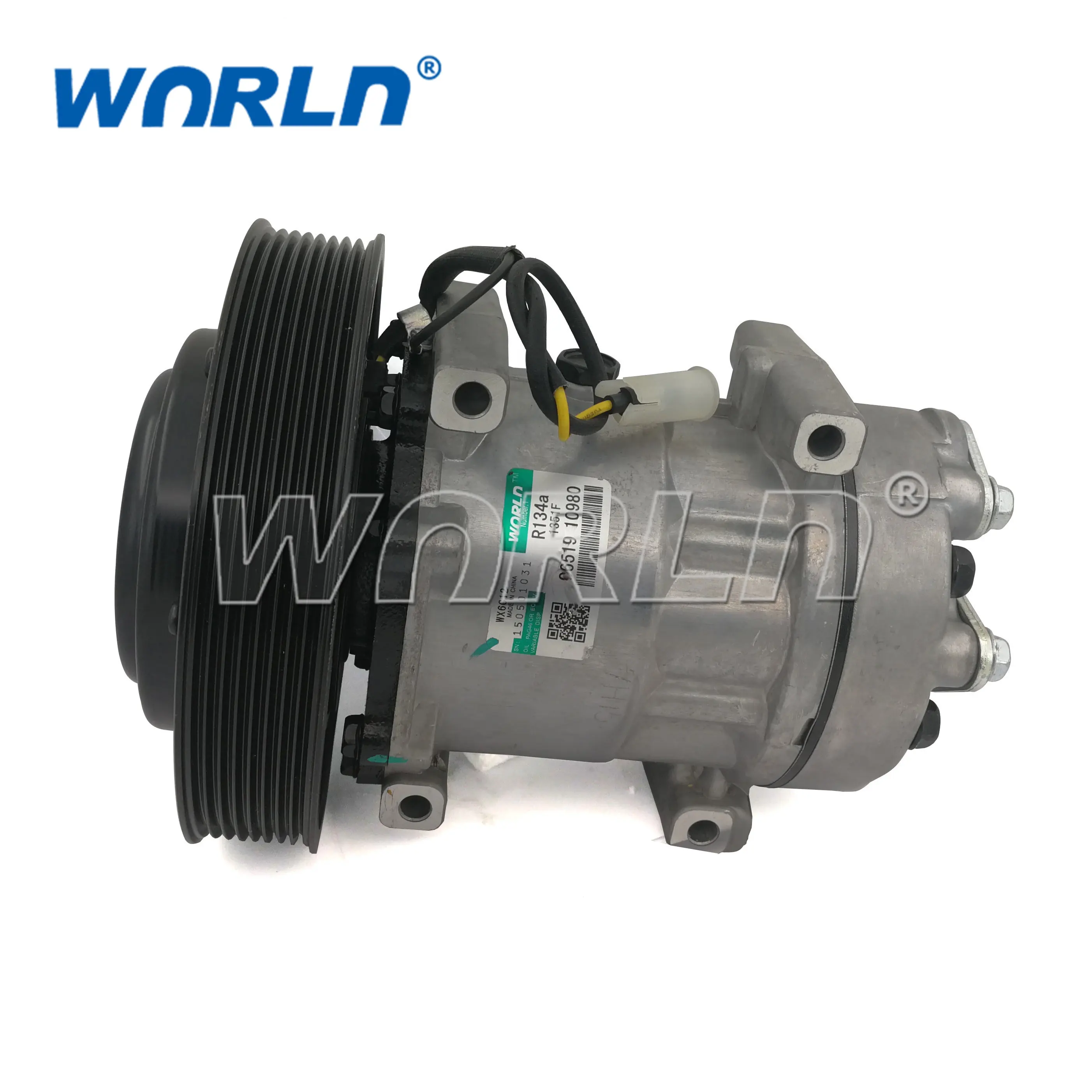 Compressor automático 24v para volvo fh16 s. 93-fm s. 05-fh s. Aquecedor de ar condicionado de 05- 20587125 24v