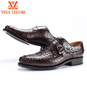 Piel de cocodrilo zapatos de cuero hechos a mano de lujo para Hombre Zapatos de negocios - Product Image 5