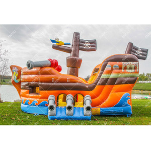 Château gonflable en PVC <span class=keywords><strong>de</strong></span> qualité commerciale, combo, château <span class=keywords><strong>de</strong></span> saut, <span class=keywords><strong>bateau</strong></span> <span class=keywords><strong>de</strong></span> <span class=keywords><strong>pirate</strong></span>, jeu <span class=keywords><strong>de</strong></span> rebond - Product Image 1