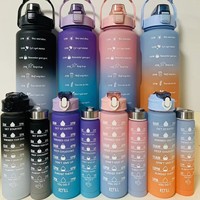 <strong>Motivational</strong> Plastic <strong>Water</strong> <strong>Bottle</strong> With Customized Logo <strong>Best</strong> <strong>Selling</strong> Products Tomatodos 3 in 1 Set <strong>Bottle</strong>