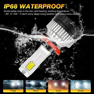 Автомобильные аксессуары V10X 210 Вт 22000 лм светодиодные фары с двумя медными трубками рассеивания тепла 6000k H1 <span class=keywords><strong>H3</strong></span> H4 H7 H11 9005 9006 для авто - Product Image 4