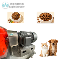 Machine d'extrusion et de soufflage à double vis à couple élevé continu pour aliments nutritionnels pour animaux / aliments pour animaux de compagnie