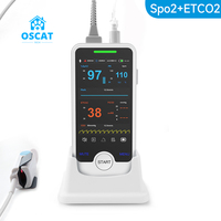 OSCAT VE4 équipement vétérinaire multi-paramètres moniteur de signes vitaux vétérinaire capnographe Etco2 dispositif de mesure de la pression artérielle