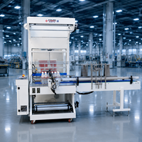 Machine d'emballage sous film rétractable entièrement automatique de haute qualité 6040A pour flacons cosmétiques, boîtes de parfum, emballage sous film