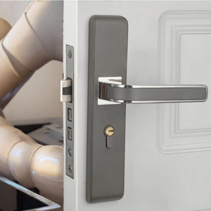 VEGA DW-07 CN Nuovo Design Maniglie per Porte Interne di Lusso Serrature Moderne Silenziose Set di Maniglie a Leva <span class=keywords><strong>in</strong></span> Lega di Zinco per Porte <span class=keywords><strong>in</strong></span> <span class=keywords><strong>Legno</strong></span> - Product Image 3