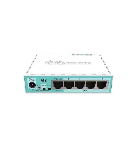 ใหม่Original MikroTik GigabitแบบมีสายRouter RB750Gr3 Miniบ้านบรอดแบนด์ 5 พอร์ตROSนุ่มRouting