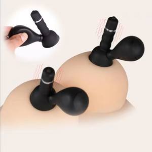 Vibrador estimulador de clítoris sexual, de pezón succionador, cepillo para agrandar los senos, vibrador para clítoris, masturbador femenino, productos sexuales para adultos, 2 uds. - Product Image 1
