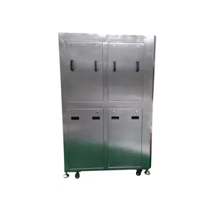 Best Price High Quality 006L Double Slot Pneumatic Steel Mesh Cleaning Machine