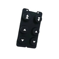 Remote Control Multi-fungsi dengan Keypad Karet Silikon Konduktif, Lapisan Anti-silau, dan Daya Tahan 1 Juta Kali Penggunaan