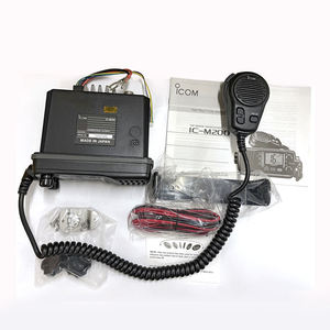 วิทยุสื่อสารทางทะเล VHF ของแท้ 25 วัตต์ Icom IC-M200 วิทยุกันน้ำ IPX7 กำลังส่งสูง อุปกรณ์สถานีวิทยุเคลื่อนที่ - Product Image 1