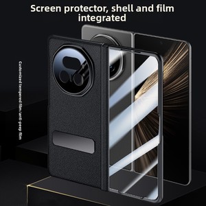 Compatible with Honor Magic V5 <b>phone</b> case magnetic hinge full coverage rotating stand front and back double cover full coverage - Product Image 2