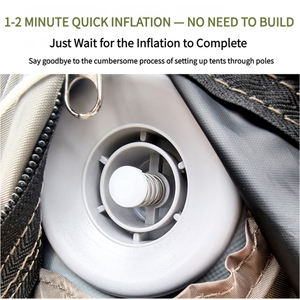 2025 Glamping House Voyage Imperméable 4 saisons Fête de famille Tente de camping gonflable - Product Image 5