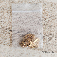 Collar de cadena de acero inoxidable simple, impermeable y resistente al deslustre, con cuentas y clip, collar cruzado de doble capa de acero inoxidable, multicapa