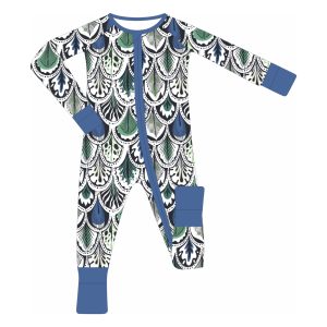 Ropa <span class=keywords><strong>de</strong></span> Bebé al por Mayor Personalizada, Ropa <span class=keywords><strong>de</strong></span> Bebé Orgánica <span class=keywords><strong>de</strong></span> Bambú y Elastano, Suave, Cómoda y Transpirable, con Cremallera <span class=keywords><strong>de</strong></span> 2 Vías para Recién Nacidos, Niños y Niñas - Product Image 1