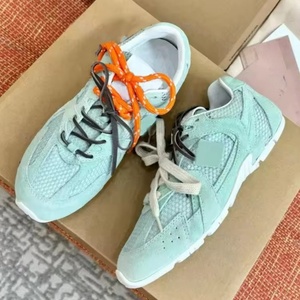 NB Wholesale Luxury Fashion Lace-Up Sneakers 2026 Chaussures de marche et de course en cuir véritable respirantes Tendance mode - Product Image 6