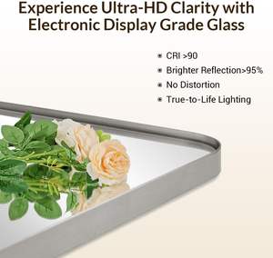 Espejo de Pared Decorativo para el Hogar, Personalizado, sin Cristal, Autoadhesivo, Flexible, Irrompible, para Baño, Maquillaje y Casa, Venta al Por Mayor - Product Image 2