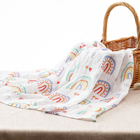 Kangobaby – couvertures d'emmaillotage 2 couches en coton bambou biologique pour bébé, modèles d'emmaillotage en mousseline
