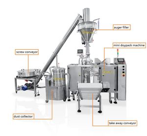 Volautomatische Ritssluiting Zak Vitamine Custard Probiotische Melk Wei Proteïne Poeder Verpakkingsmachine - Product Image 3