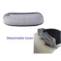 Oreiller gonflable de voyage et de camping avec housse, portable pour le sac à dos et les voyages en avion, soutien lombaire gonflable