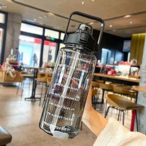 Summer Use Sports <b>Bottle</b> Handheld Water <b>Bottle</b> for Men and Women Food Safe Plastic <b>Straw</b> <b>Drinking</b> <b>Bottles</b> Camping Use - Product Image 5