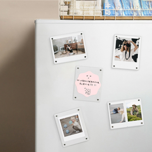 Support magnétique en acrylique pour cadre photo pour appareil photo instantané Fujifilm <span class=keywords><strong>Instax</strong></span> <span class=keywords><strong>Mini</strong></span> 11/9/7/<span class=keywords><strong>40</strong></span>, aimant de réfrigérateur - Product Image 1