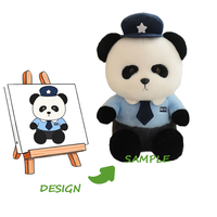 Porte-clés personnalisé en peluche super douce avec rembourrage en polyester et coton PP, fonction réconfortante