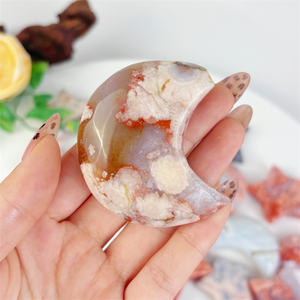 Vendita calda <span class=keywords><strong>pietra</strong></span> <span class=keywords><strong>di</strong></span> cristallo artigianale <span class=keywords><strong>luna</strong></span> stelle sculture <span class=keywords><strong>rosa</strong></span> agata <span class=keywords><strong>luna</strong></span> stella <span class=keywords><strong>pietra</strong></span> <span class=keywords><strong>di</strong></span> palma per la decorazione - Product Image 5